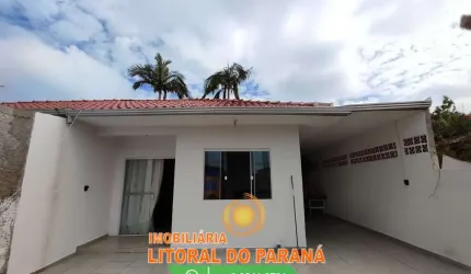 Casa 02 dormitórios com amplo terreno - Balneário Grajú - Pontal do Paraná