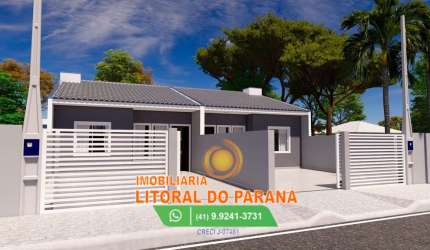 Casa Nova 2 Quartos - Espaço no Terreno