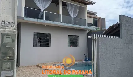 SOBRADO NO ATAMI PONTAL DO PARANA COM 3 QUARTOS