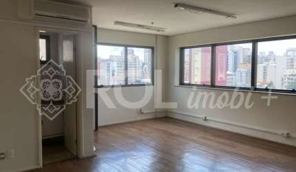 Sala comercial com 2 salas para alugar na Rua Traipu, 116, Pacaembu, São Paulo, 90 m2 por R$ 4.400