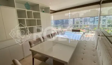 Apartamento Mobiliado com 2 Dormitórios e 2 vagas, a venda em Vila Nova Conceição - São Paulo, SP.