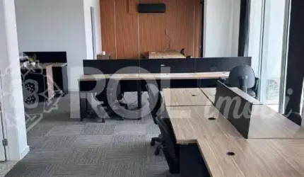 CONJUNTO COMERCIAL TOTALMENTE MOBILIADO 120 M² COM VARANDA - 4 VAGA - SANTANA - VENDA