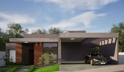 Casa em condomínio fechado com 4 quartos à venda na Um, 5, Flamboyant, Lagoa Santa por R$ 1.490.000