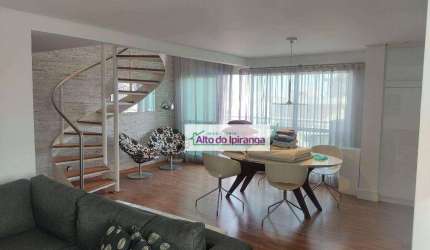 Apartamento  Dulex com 1 dormitório para alugar, 104 m² por R$ 14.288/mês - Moema - São Paulo/SP