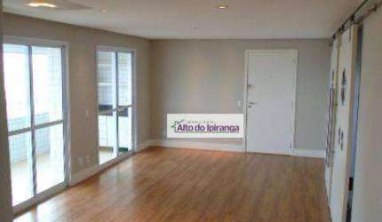 Apartamento com 3 dormitórios para alugar, 136 m² por R$ 10.024,54/mês - Ipiranga - São Paulo/SP