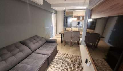 Apartamento com 1 quarto à venda na Avenida Affonso José Aiello, Vila Aviação, Bauru, 40 m2 por R$ 500.000