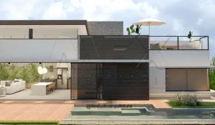 Casa em condomínio fechado com 3 quartos à venda na Avenida José Vicente Aiello, Residencial Villa Lobos, Bauru, 256 m2 por R$ 2.200.000