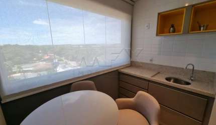 Apartamento com 1 quarto à venda na Avenida Affonso José Aiello, Vila Aviação, Bauru, 40 m2 por R$ 550.000