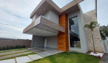 Casa em condomínio fechado com 3 quartos à venda na Rua Ricardo Pezzan, Quinta Ranieri, Bauru, 218 m2 por R$ 1.350.000