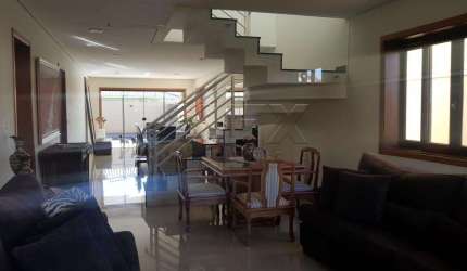 Casa em condomínio fechado com 4 quartos para alugar na Avenida Affonso José Aiello, Vila Aviação, Bauru, 307 m2 por R$ 8.500