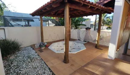Casa em condomínio fechado com 3 quartos para alugar na Avenida Irineu Bastos, Residencial Lago Sul, Bauru, 230 m2 por R$ 7.000