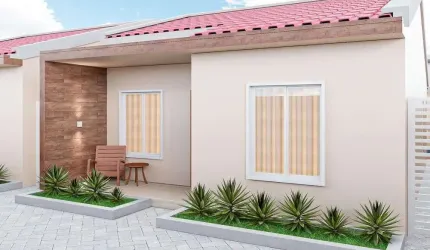 Casa com 2 dormitórios à venda, 61 m² por R$ 220.000,00 - Cidade Balneária Novo Mundo I - Conde/PB