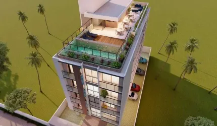 Flat com 1 dormitório à venda, 22 m² por R$ 236.580,00 - Intermares - Cabedelo/PB
