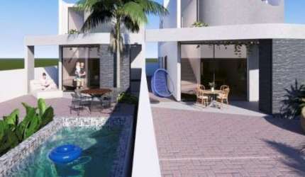 Casa com 2 dormitórios à venda, 80 m² por R$ 299.000,00 - Carapibus - Conde/PB