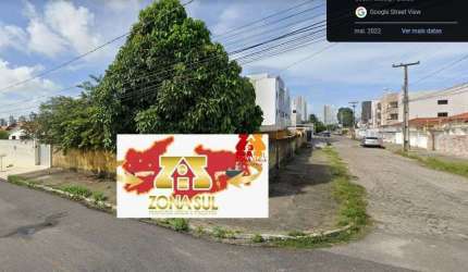 Terreno à venda, 459 m² por R$ 910.000 - Altiplano Cabo Branco - João Pessoa/PB