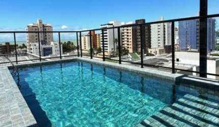 Flat com 1 dormitório à venda, 24 m² por R$ 295.000,00 - Intermares - Cabedelo/PB