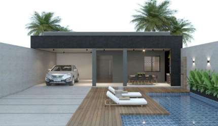 Casa com 3 dormitórios à venda, 187 m² por R$ 510.000,00 - Carapibus - Conde/PB