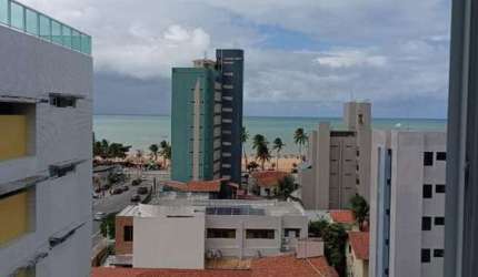 Flat com 1 dormitório à venda, 45 m² por R$ 480.000,00 - Cabo Branco - João Pessoa/PB