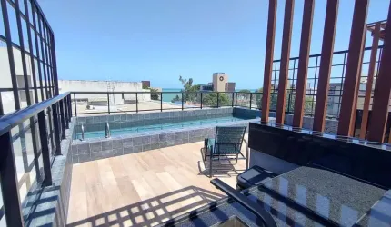Flat com 1 dormitório à venda, 21 m² por R$ 295.000,00 - Jardim Oceania - João Pessoa/PB