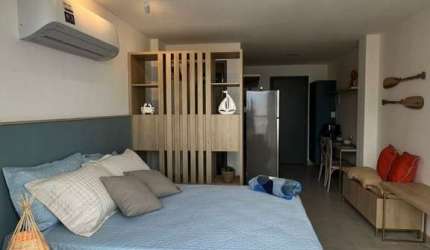 Flat com 1 dormitório à venda, 29 m² por R$ 360.000,00 - Intermares - Cabedelo/PB