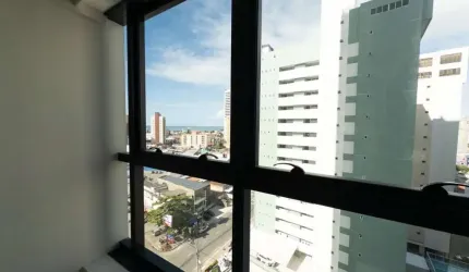 Flat com 2 dormitórios à venda, 62 m² por R$ 670.000 - Tambaú - João Pessoa/PB