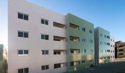 Apartamento com 2 dormitórios à venda por R$ 122.990,00 - Gramame - João Pessoa/PB