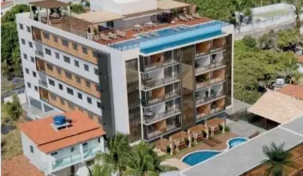 Apartamento com 1 dormitório à venda, 24 m² por R$ 199.000,00 - Jacumã - Conde/PB