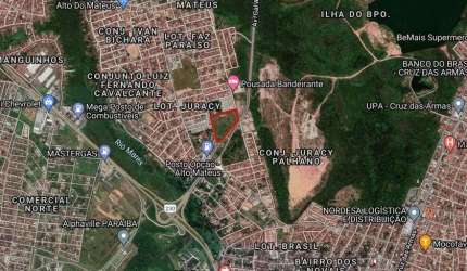 Terreno à venda, 1 m² por R$ 12.000.000,00 - Alto do Mateus - João Pessoa/PB