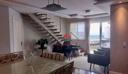 Cobertura com 5 dormitórios, 255 m² - venda por R$ 1.699.000,00 ou aluguel por R$ 15.680,00/mês - Jardim Aquarius - São José dos Campos/SP