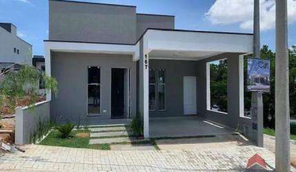 Casa com 3 dormitórios à venda, 102 m² por R$ 495.000,00 - Condomínio Recanto Tropical - Taubaté/SP