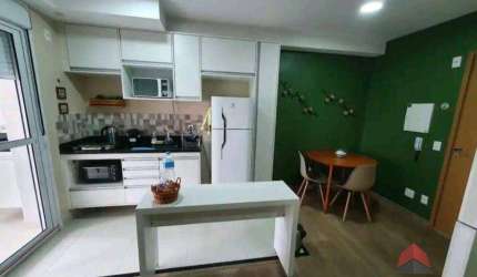 Flat, 40 m² - venda por R$ 630.000,00 ou aluguel por R$ 3.730,00/mês - Jardim Aquarius - São José dos Campos/SP