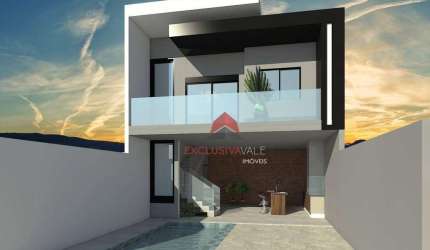 Casa à venda, 153 m² por R$ 750.000,00 - Portal dos Pássaros - São José dos Campos/SP