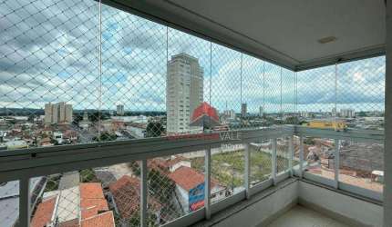 Apartamento com 3 dormitórios para alugar, 93 m² por R$ 4.201,83/mês - Centro - Jacareí/SP