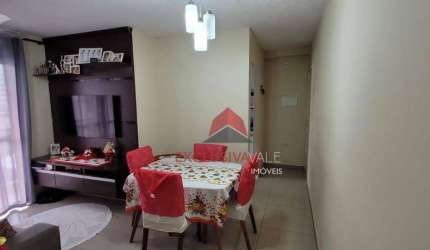 Apartamento com 2 dormitórios à venda, 55 m² por R$ 395.000,00 - Parque Industrial - São José dos Campos/SP