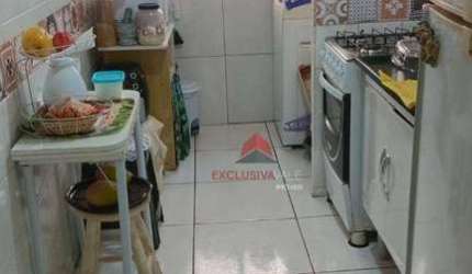 Apartamento com 2 dormitórios à venda, 47 m² por R$ 265.000,00 - Bosque dos Eucaliptos - São José dos Campos/SP