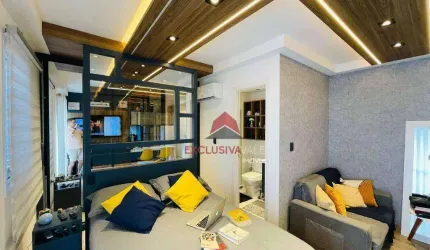 Apartamento com 1 dormitório à venda, 35 m² por R$ 535.000,00 - Jardim Aquarius - São José dos Campos/SP