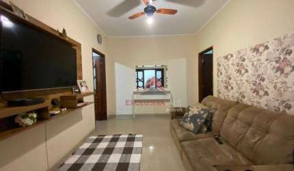 Casa térrea com 3 dormitórios, piscina à venda, 98 m² por R$ 640.000 - Jardim Satélite - São José dos Campos/SP