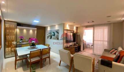 Apartamento com 3 dormitórios, suíte, varanda,  à venda, 96 m² por R$ 900.000 - Jardim Satélite - São José dos Campos/SP