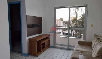 Lindo Apartamento com 01 dormitório, 42 m² - venda por R$ 380.000 ou aluguel por R$ 2.828/mês - Jardim São Dimas - São José dos Campos/SP