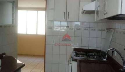 Apartamento com 3 dormitórios à venda, 68 m² por R$ 360.000,00 - Jardim Satélite - São José dos Campos/SP