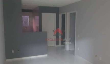 Apartamento com 2 dormitórios à venda, 55 m² por R$ 193.000,00 - Parque dos Ipês - São José dos Campos/SP