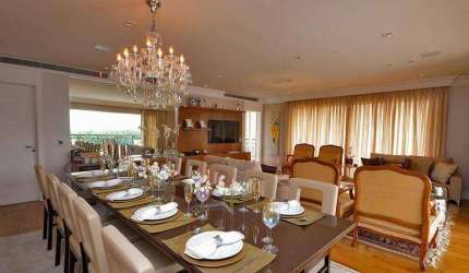 Esplêndido e Luxuoso Apartamento com 4 suítes à venda, 754 m² por R$ 7.713.000 - Itaim Bibi - São Paulo/SP