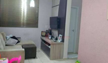 Lindo apartamento à venda (todo mobiliado), 55 m² por R$ 205.000 - Jardim Progresso - Americana/SP