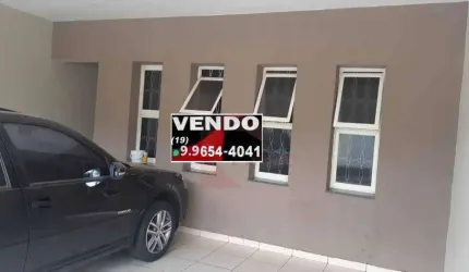 Excelente casa assobradada com quatro dormitórios à venda no Morada do Sol em Americana-SP.