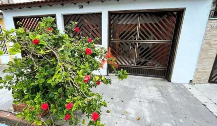 Casa com 3 dorms, Caiçara, Praia Grande - R$ 615 mil, Cod: 1717