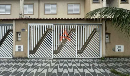 Sobrado com 3 quartos, Flórida, Praia Grande - R$ 470 mil, Cod: 2112