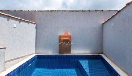 Casa de Condomínio com 2 dorms, Vila Anhanguera, Mongaguá - R$ 360 mil, Cod: 2309