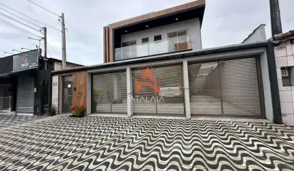 Sobrado de Condomínio com 2 dorms, Maracanã, Praia Grande - R$ 350 mil, Cod: 2099