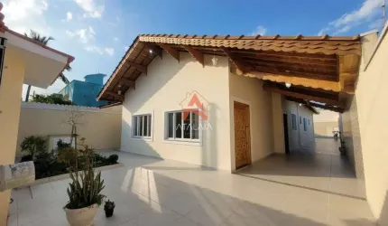 Casa com 4 dorms, Flórida, Praia Grande - R$ 1.35 mi, Cod: 120