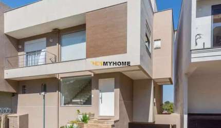 CASA EM CONDOMINIO FECHADO COM 4 QUARTOS, SENDO 2 SUITES, SEMI MOBILIADA E ATICO
